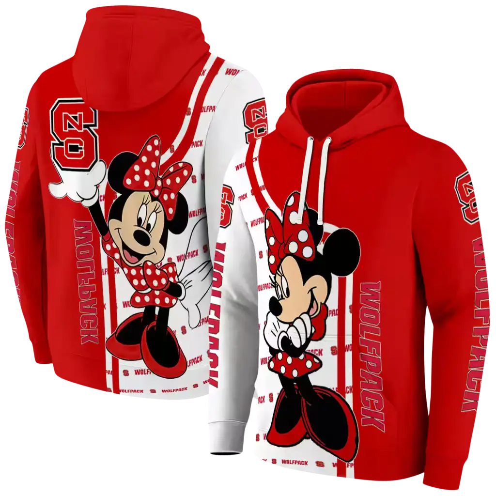 nc state wolfpack minnie mouse red hoodie fashion forward nc state wolfpack minnie mouse red hoodie fashion forward