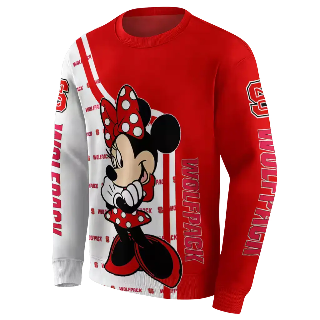 nc state wolfpack minnie mouse red hoodie new arrival nc state wolfpack minnie mouse red hoodie new arrival