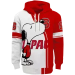 nc state wolfpack playful snoopy red hoodie best selling
