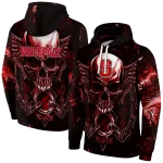 nc state wolfpack skull artwork red black hoodie best selling