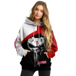 nc state wolfpack skull punisher white black hoodie best selling