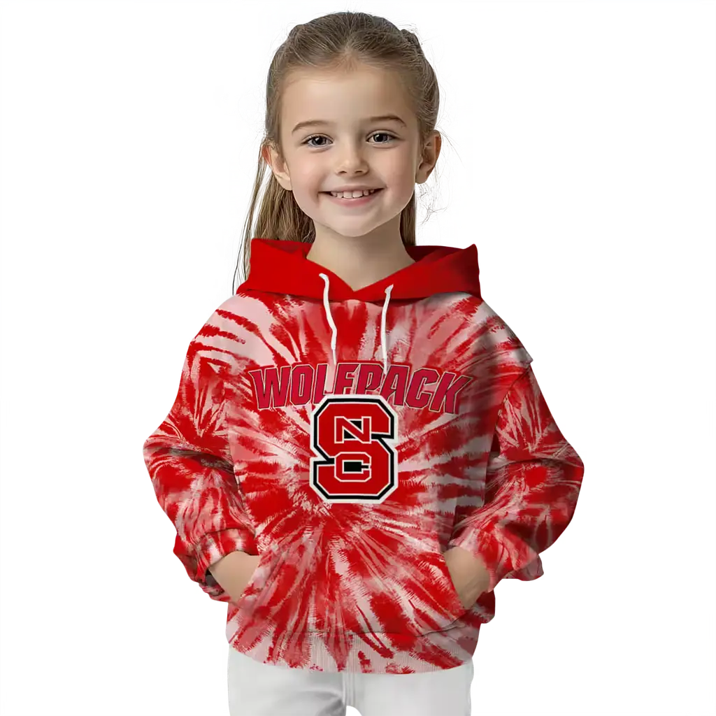 nc state wolfpack tie dye pattern red hoodie top rated nc state wolfpack tie dye pattern red hoodie top rated