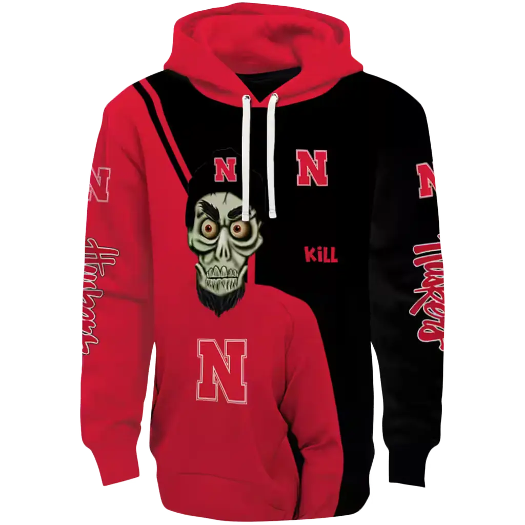 nebraska cornhuskers achmed skull red hoodie best selling nebraska cornhuskers achmed skull red hoodie best selling