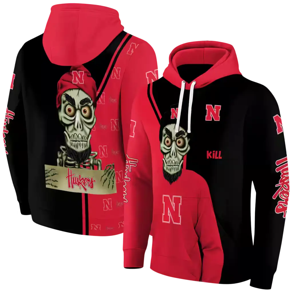nebraska cornhuskers achmed skull red hoodie fashion forward nebraska cornhuskers achmed skull red hoodie fashion forward