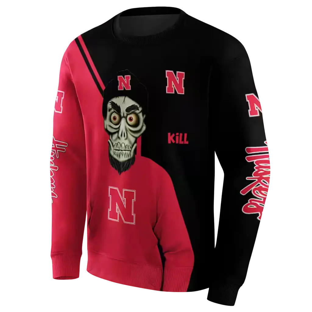 nebraska cornhuskers achmed skull red hoodie new arrival nebraska cornhuskers achmed skull red hoodie new arrival