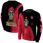 nebraska cornhuskers achmed skull red hoodie best selling
