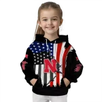 nebraska cornhuskers american pride black hoodie best selling
