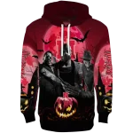 nebraska cornhuskers halloween vibes red black hoodie best selling
