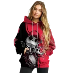 nebraska cornhuskers jack skellington red hoodie best selling