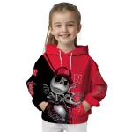 nebraska cornhuskers jack skellington red hoodie best selling