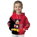 nebraska cornhuskers mickey mouse red black hoodie best selling