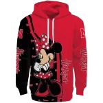 nebraska cornhuskers minnie mouse red hoodie best selling