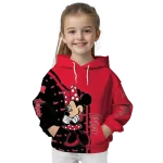 nebraska cornhuskers minnie mouse red hoodie best selling