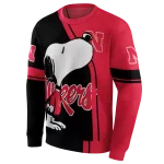 nebraska cornhuskers playful snoopy red hoodie best selling