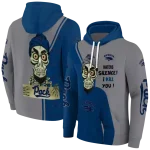 nevada wolf pack achmed skull blue hoodie best selling