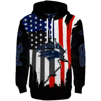 nevada wolf pack american pride black hoodie best selling