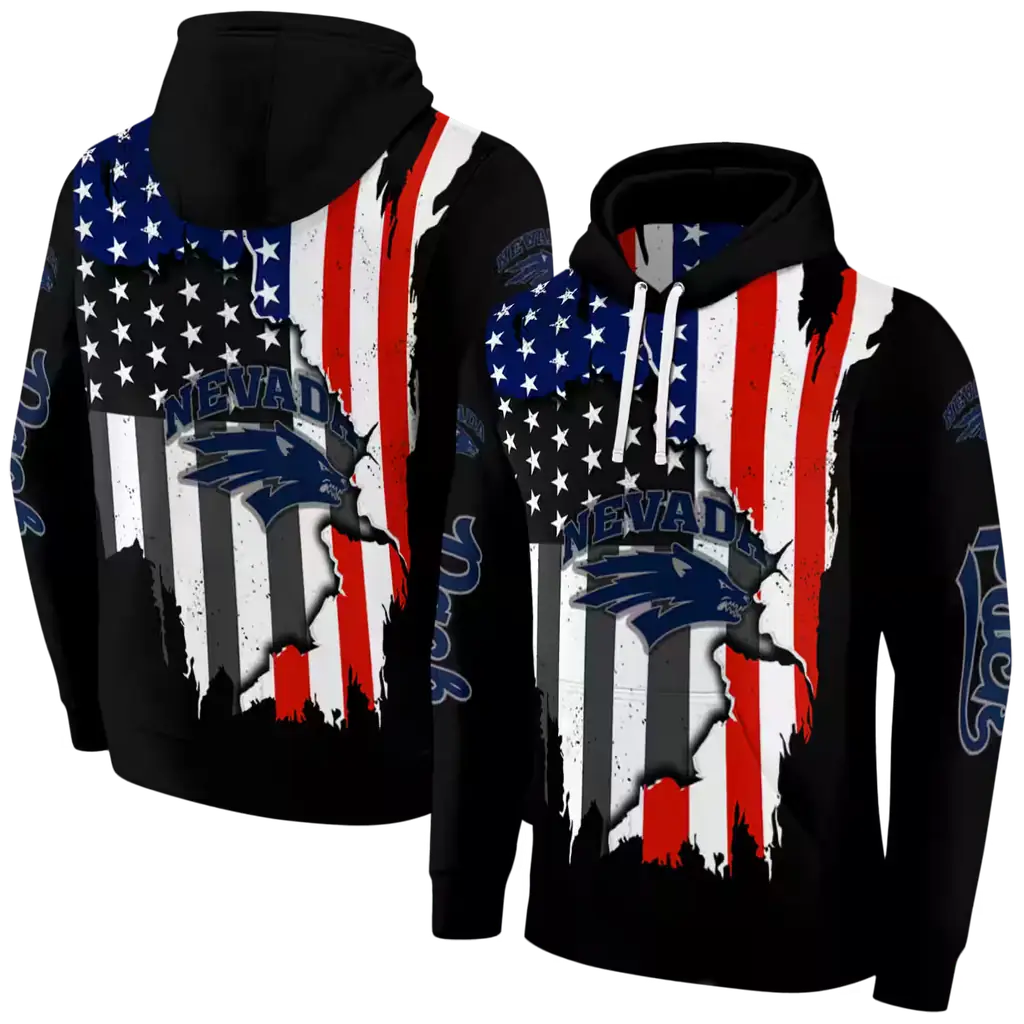 nevada wolf pack american pride black hoodie fashion forward nevada wolf pack american pride black hoodie fashion forward