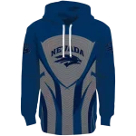 nevada wolf pack concentric lines blue black hoodie best selling