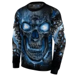 nevada wolf pack demonic skull blue black hoodie best selling
