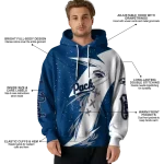 nevada wolf pack dynamic slash blue white hoodie best selling