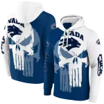nevada wolf pack graphic punisher blue white hoodie best selling