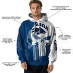 nevada wolf pack graphic punisher blue white hoodie best selling