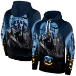 nevada wolf pack halloween vibes blue black hoodie best selling