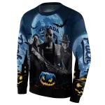 nevada wolf pack halloween vibes blue black hoodie best selling