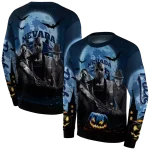 nevada wolf pack halloween vibes blue black hoodie best selling