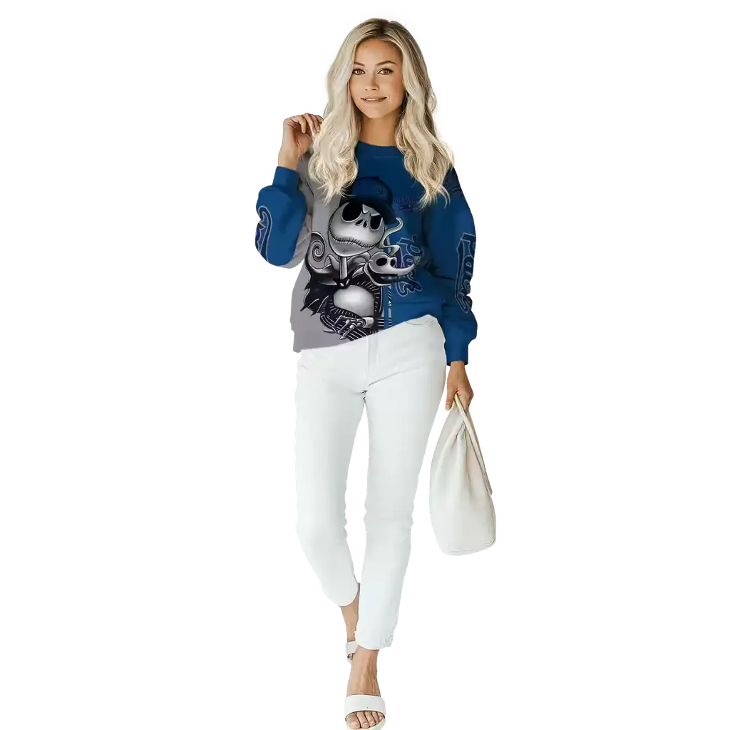 nevada wolf pack jack skellington blue hoodie trendy nevada wolf pack jack skellington blue hoodie trendy