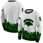 nevada wolf pack lucky motif white green hoodie best selling