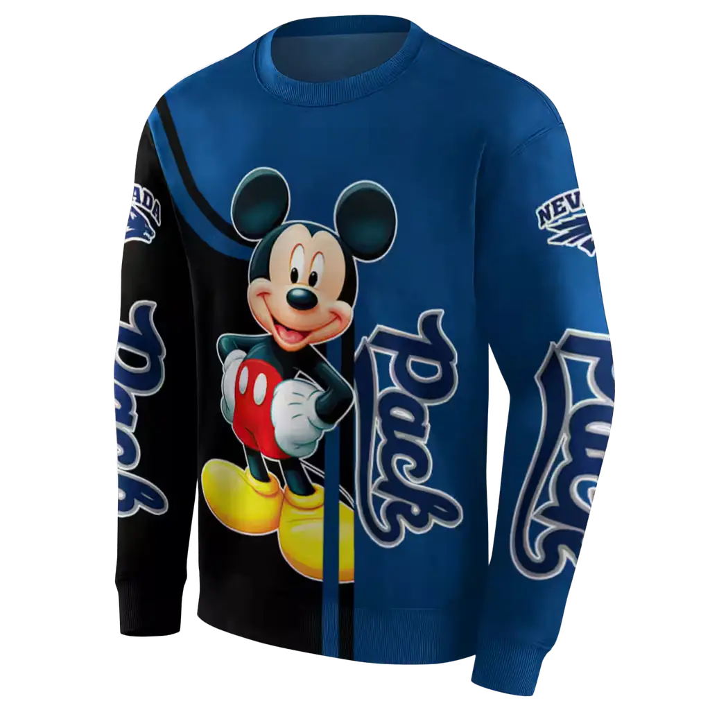nevada wolf pack mickey mouse blue black hoodie new arrival nevada wolf pack mickey mouse blue black hoodie new arrival