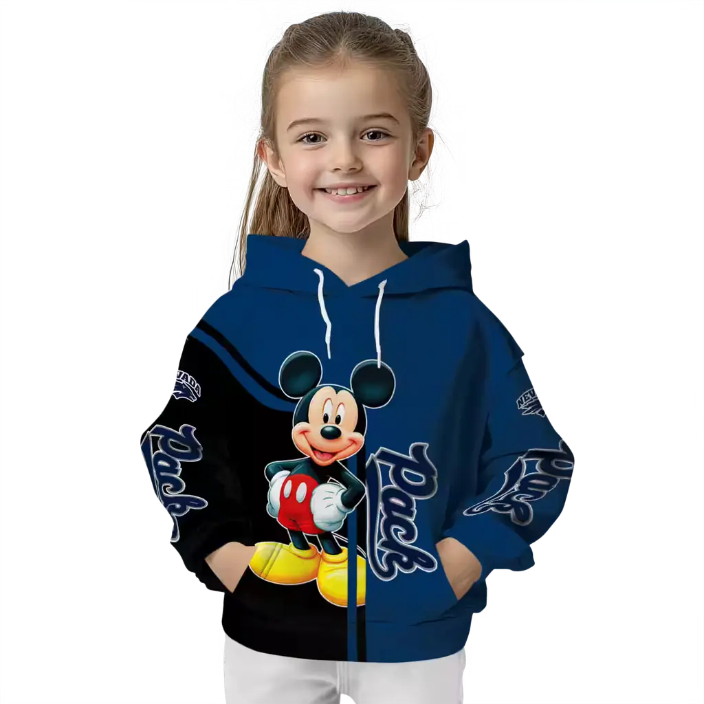 nevada wolf pack mickey mouse blue black hoodie top rated nevada wolf pack mickey mouse blue black hoodie top rated