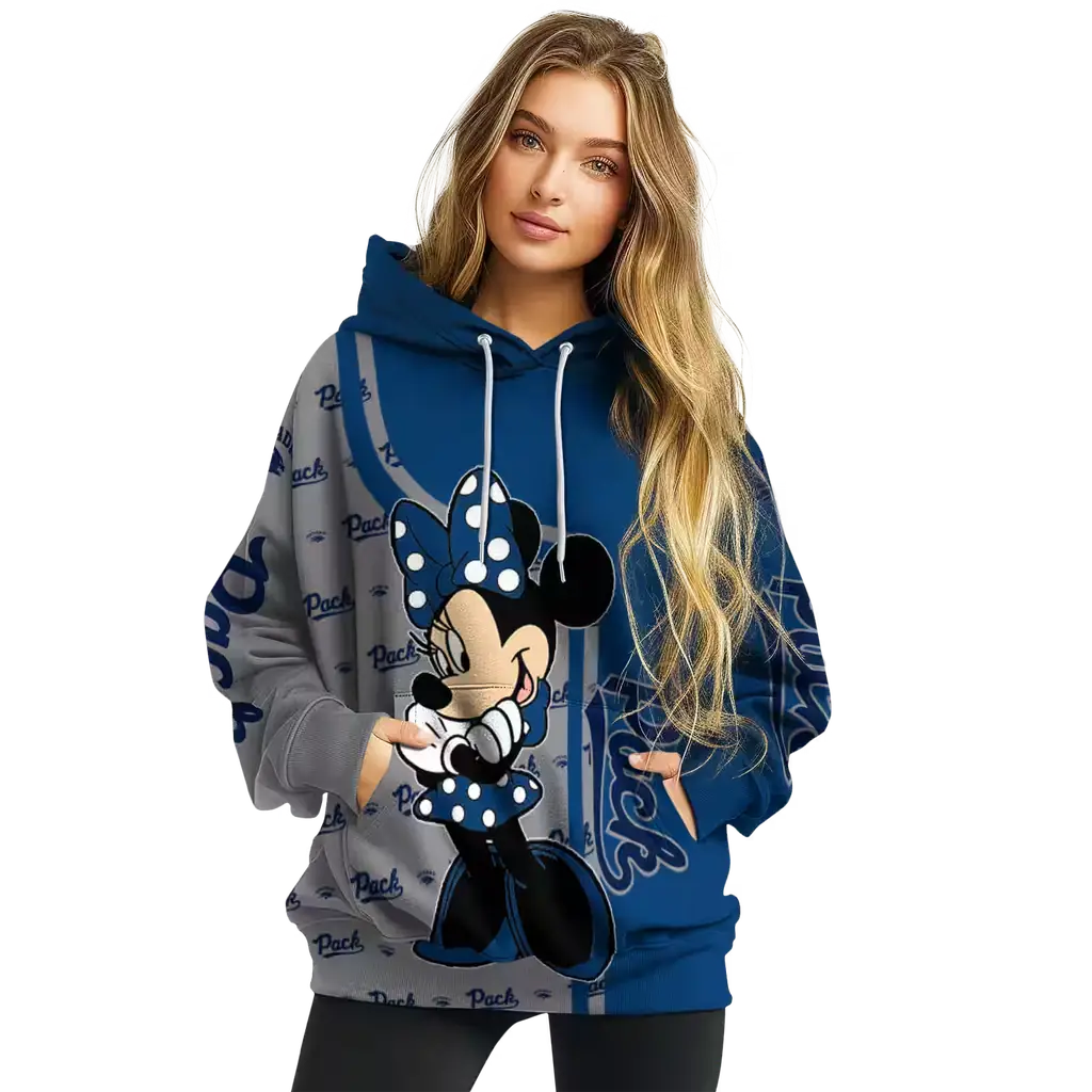 nevada wolf pack minnie mouse blue hoodie high quality nevada wolf pack minnie mouse blue hoodie high quality