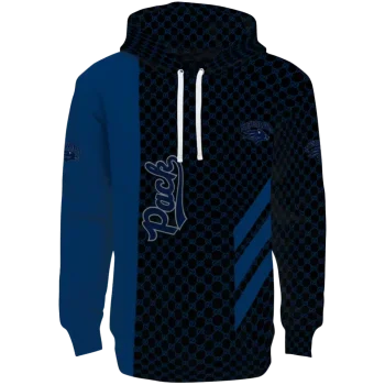 nevada wolf pack monogram pattern blue hoodie best selling