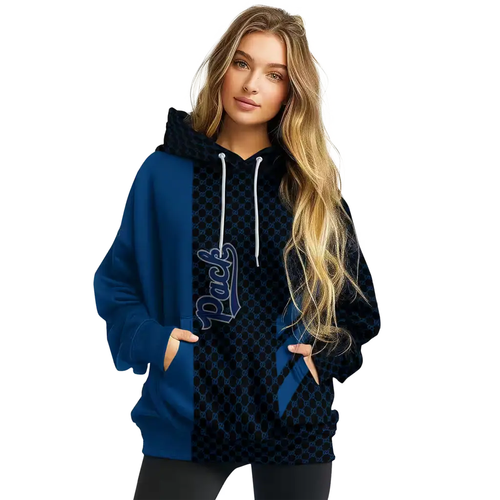nevada wolf pack monogram pattern blue hoodie high quality nevada wolf pack monogram pattern blue hoodie high quality