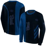 nevada wolf pack monogram pattern blue hoodie best selling