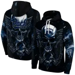 nevada wolf pack skull artwork blue black hoodie best selling
