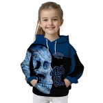 nevada wolf pack skull motif blue black hoodie best selling