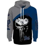 nevada wolf pack skull punisher grey black hoodie best selling