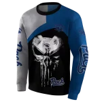 nevada wolf pack skull punisher grey black hoodie best selling