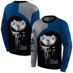 nevada wolf pack skull punisher grey black hoodie best selling