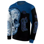 nevada wolf pack sugar skull blue black hoodie best selling