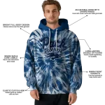 nevada wolf pack tie dye pattern blue hoodie best selling