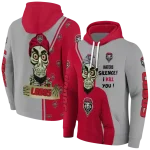 new mexico lobos achmed skull red hoodie best selling