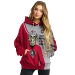 new mexico lobos achmed skull red hoodie best selling