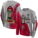 new mexico lobos achmed skull red hoodie best selling