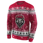 new mexico lobos christmas trees red hoodie best selling