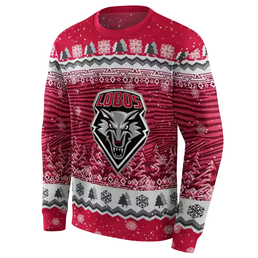new mexico lobos christmas trees red hoodie new arrival new mexico lobos christmas trees red hoodie new arrival