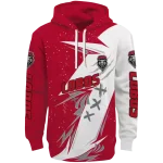 new mexico lobos dynamic slash red white hoodie best selling